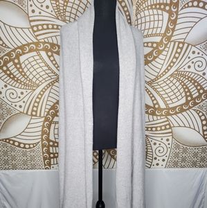 Unopened Cashmere Luxe Oversized Shawl/Scarf - Silver